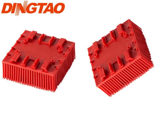 Untuk Lectra Vector 2500 VT2500 Bagian pemotong 130298 703493 Blok bristles nilon merah
